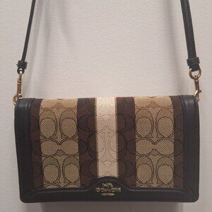 Coach Anna Foldover Clutch/Crossbody F2132-C5884.
